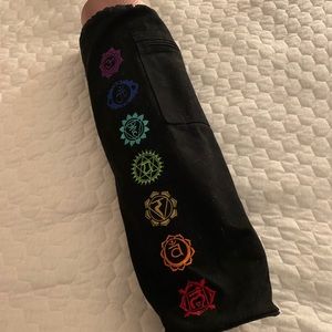 Yoga Mat Bag with Chakra Symbols
